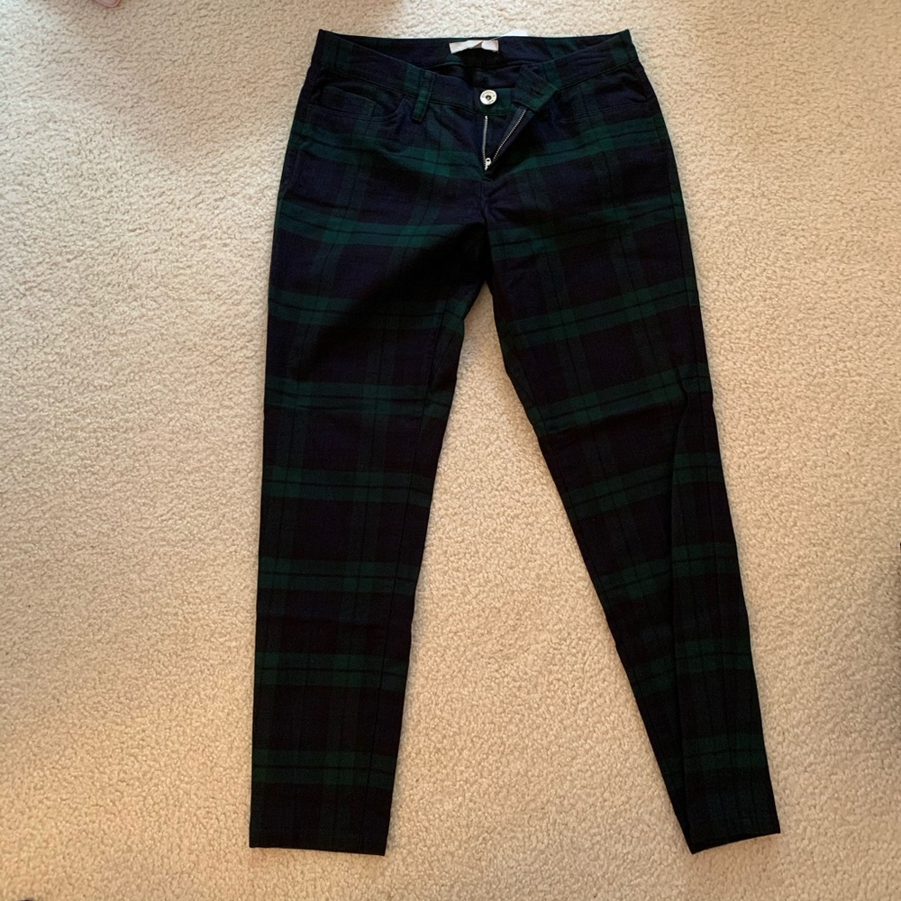 Plaid Banana Republic Pants